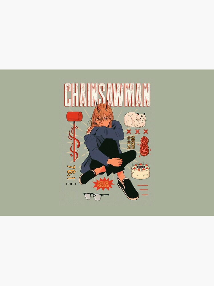artwork Offical chainsaw man Merch