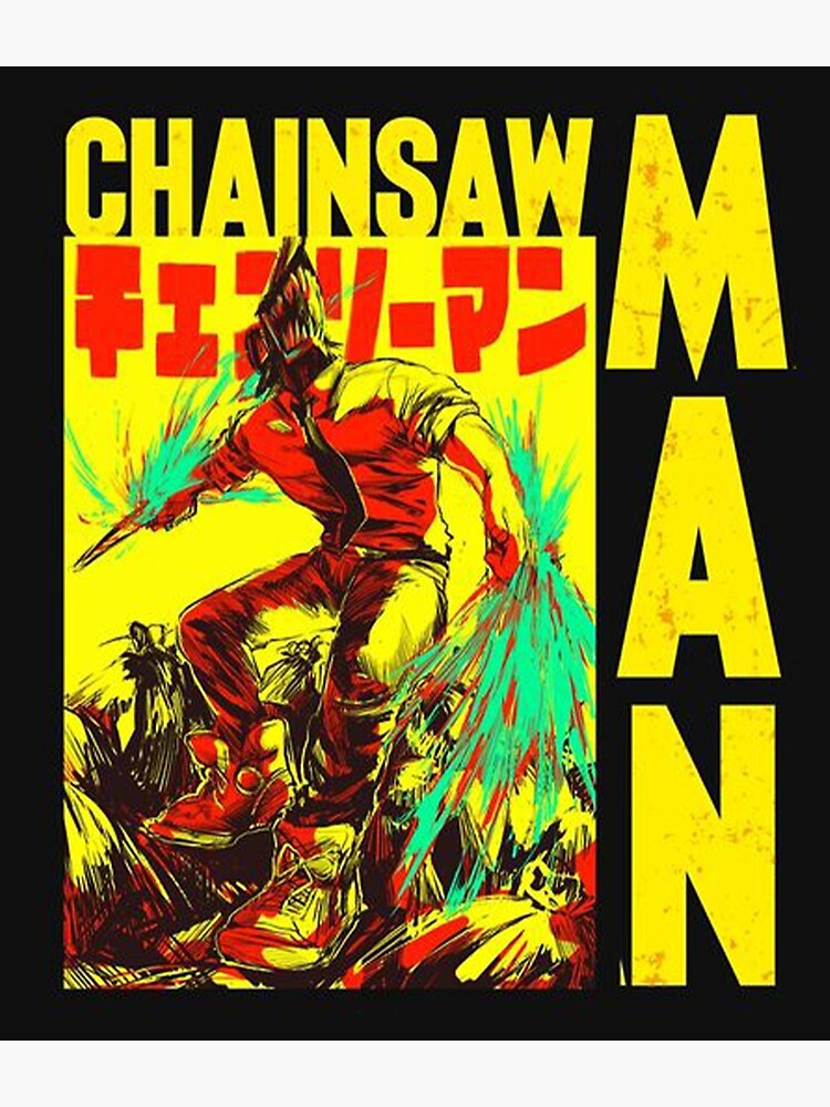 artwork Offical chainsaw man Merch