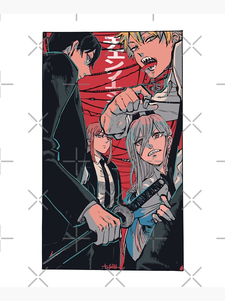 artwork Offical chainsaw man Merch