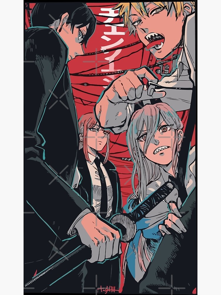 artwork Offical chainsaw man Merch