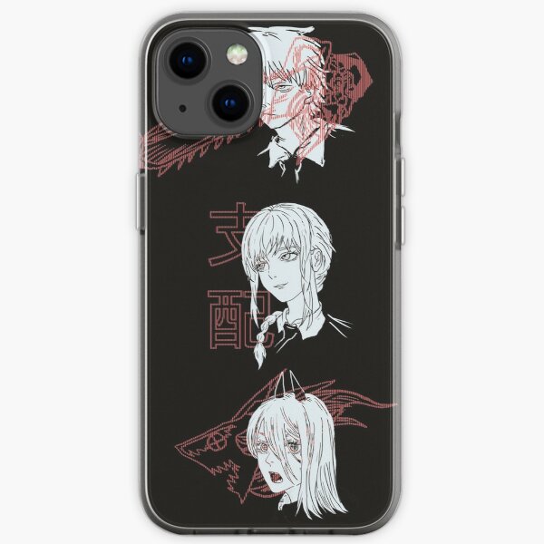 Devil Trio|Chainsaw man anime|Chainsawman manga iPhone Soft Case RB0908 product Offical chainsaw man Merch