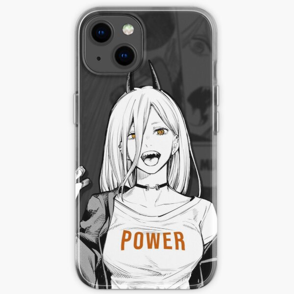 The Great Power of Chainsaw Man - Awesome Cover  iPhone Soft Case RB0908 product Offical chainsaw man Merch