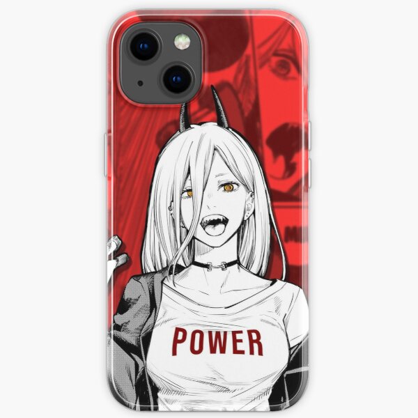 The Great Power of Chainsaw Man - Awesome Cover  iPhone Soft Case RB0908 product Offical chainsaw man Merch
