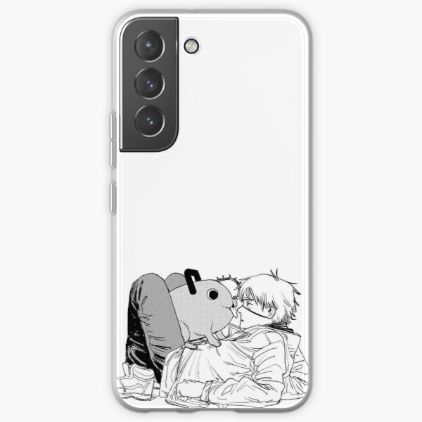 Chainsaw Man - Denji and Pochita Samsung Galaxy Soft Case RB0908 product Offical chainsaw man Merch