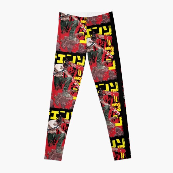 chainsaw man manga Leggings RB0908 product Offical chainsaw man Merch