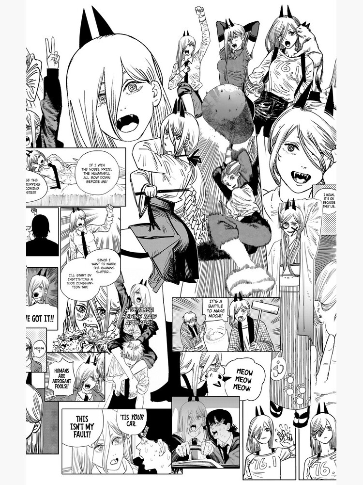 artwork Offical chainsaw man Merch
