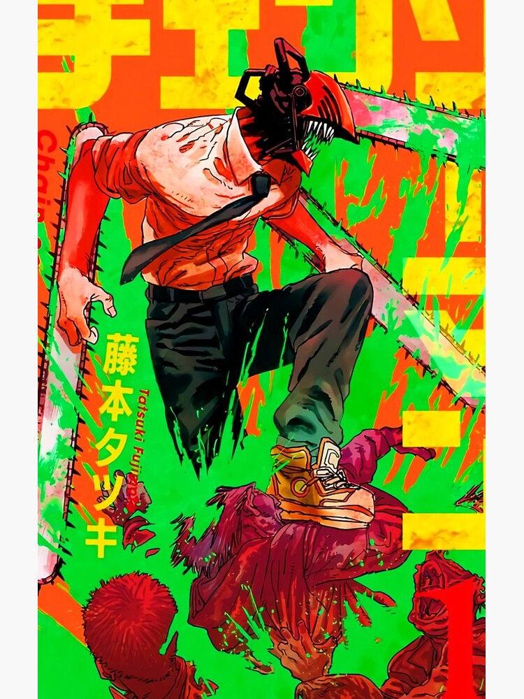 artwork Offical chainsaw man Merch