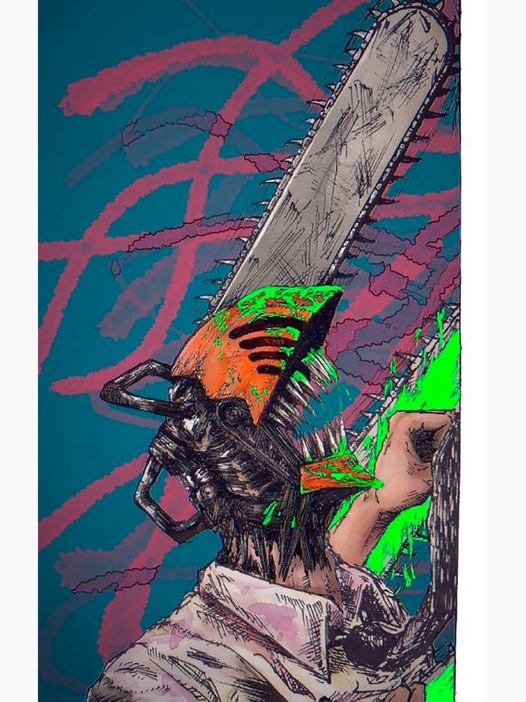 artwork Offical chainsaw man Merch