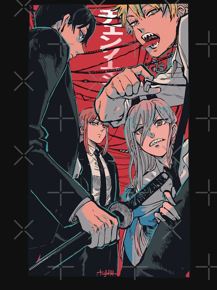 artwork Offical chainsaw man Merch
