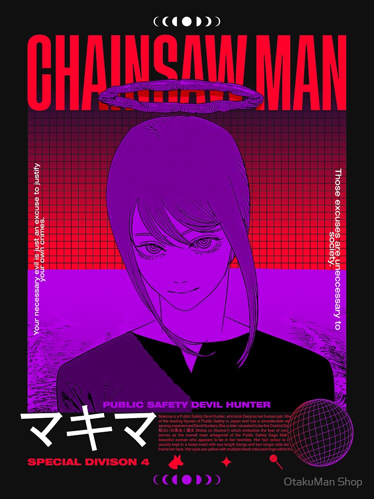 artwork Offical chainsaw man Merch