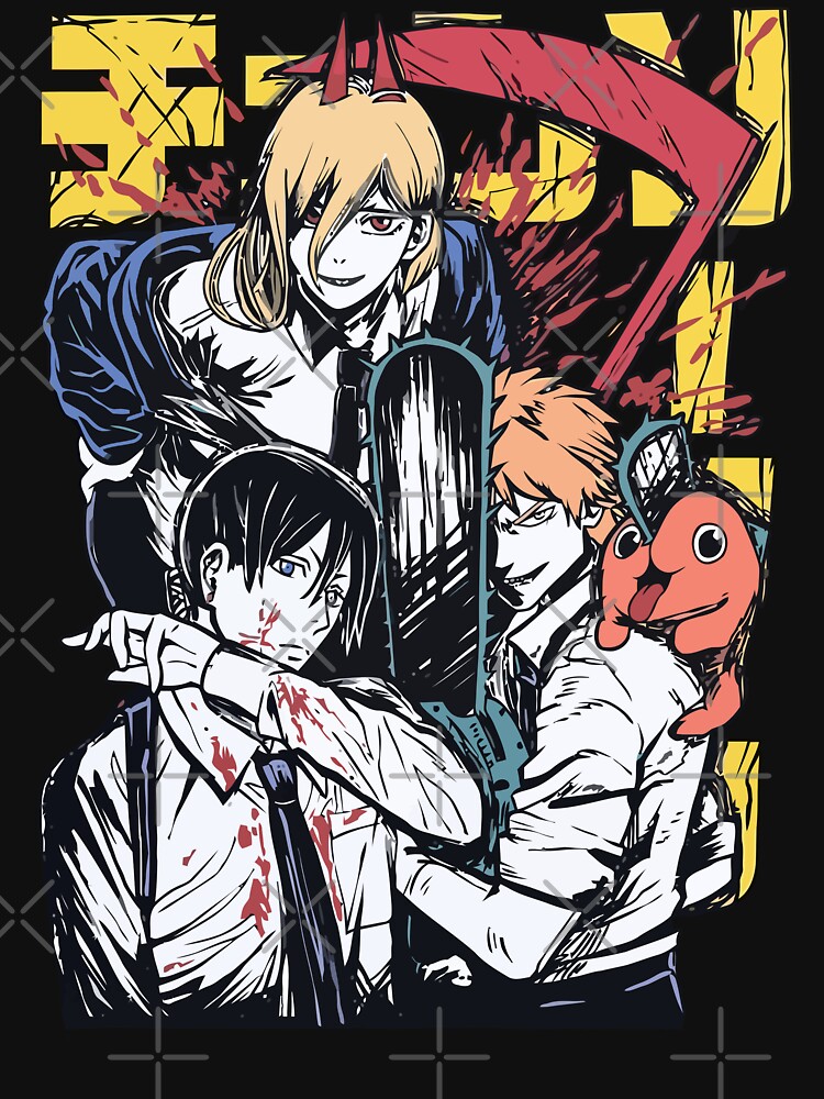 artwork Offical chainsaw man Merch