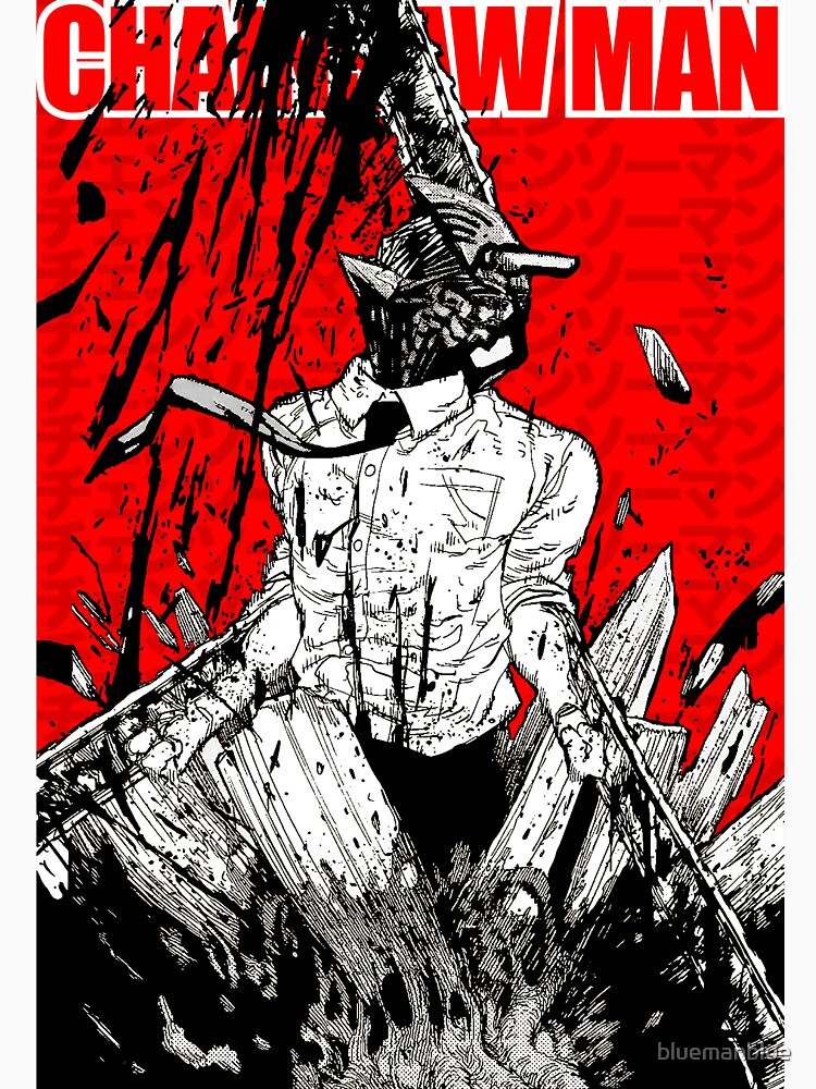 artwork Offical chainsaw man Merch