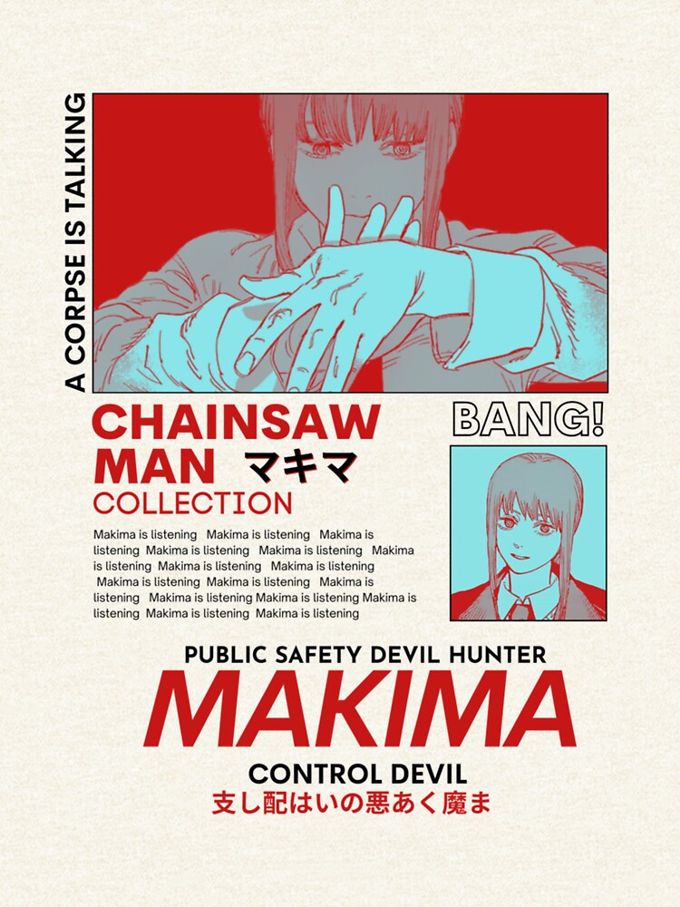 artwork Offical chainsaw man Merch
