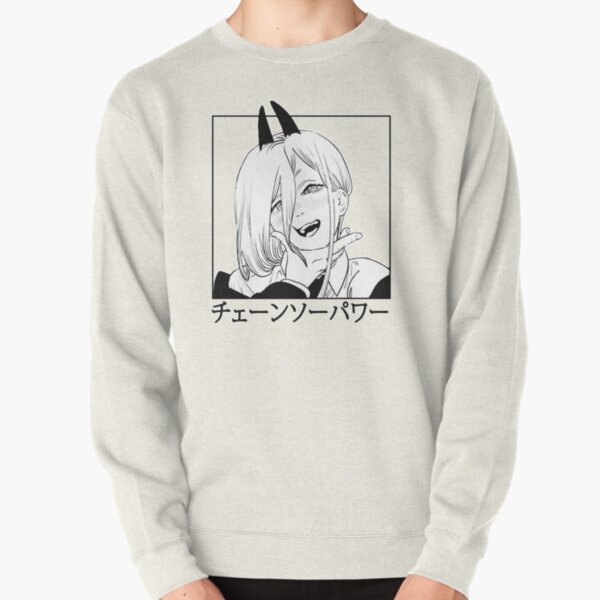Power Chainsaw Man, Denji, Makima, Cute Power Chainsaw, Japanese Anime Pullover Sweatshirt RB0908 product Offical chainsaw man Merch