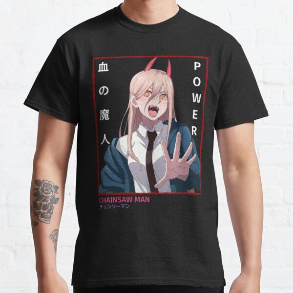 POWER - CHAINSAW MAN Classic T-Shirt RB0908 product Offical chainsaw man Merch