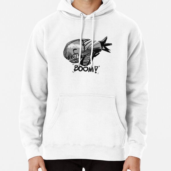 Chainsaw Man - Reze Bomb Head BOOM Pullover Hoodie RB0908 product Offical chainsaw man Merch