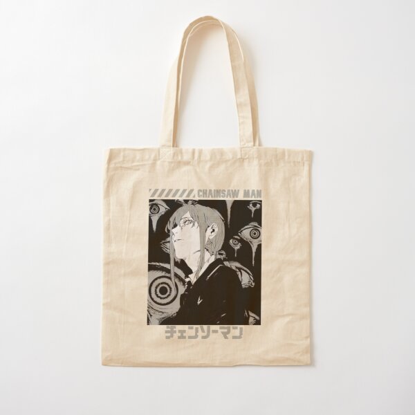 Makima Red - Chainsaw Man Cotton Tote Bag RB0908 product Offical chainsaw man Merch
