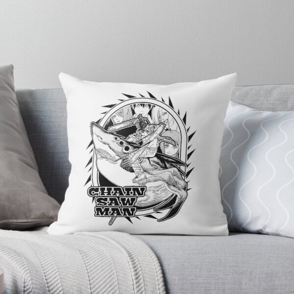 Chainsaw Man Denji Throw Pillow RB0908 product Offical chainsaw man Merch