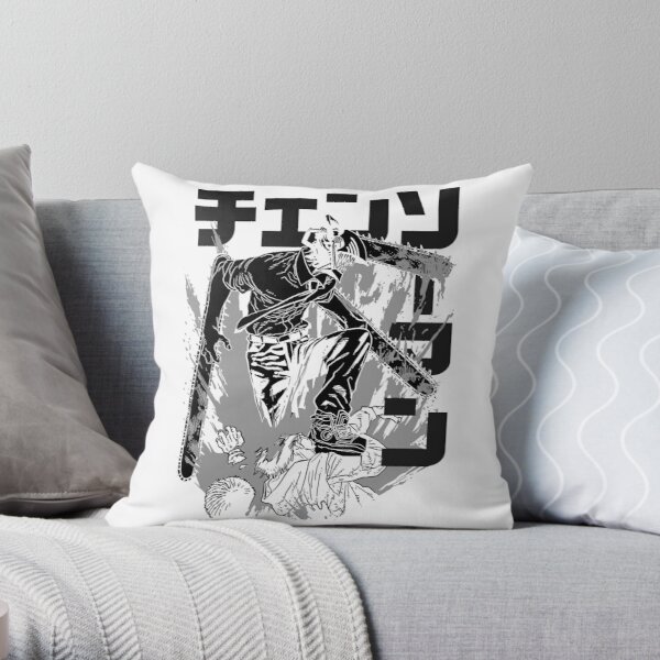 Chainsaw Man Denji Throw Pillow RB0908 product Offical chainsaw man Merch