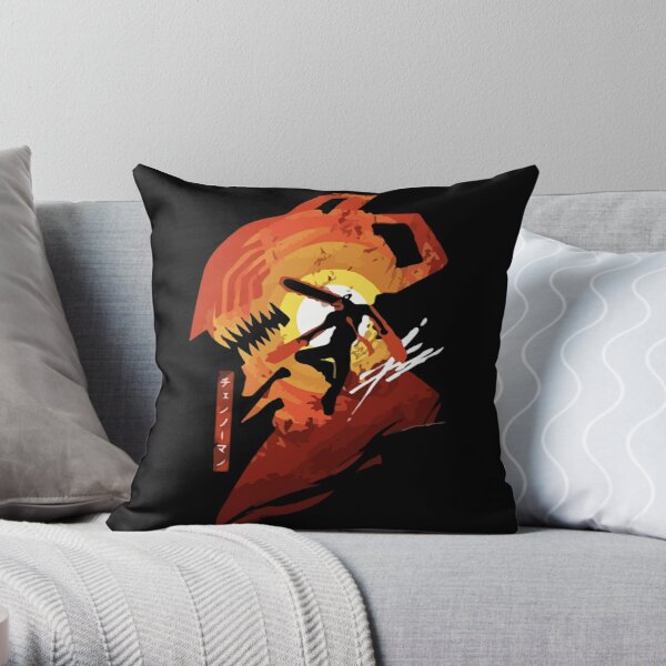 Chainsaw Man Official Throw Pillow RB0908 product Offical chainsaw man Merch