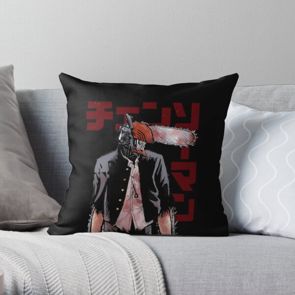 Chainsaw Man Official Throw Pillow RB0908 product Offical chainsaw man Merch