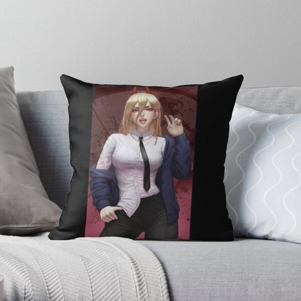 Chainsaw Man Throw Pillow RB0908 product Offical chainsaw man Merch