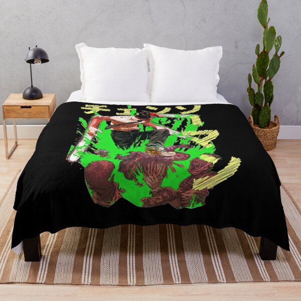 Chainsaw Man Denji Throw Blanket RB0908 product Offical chainsaw man Merch