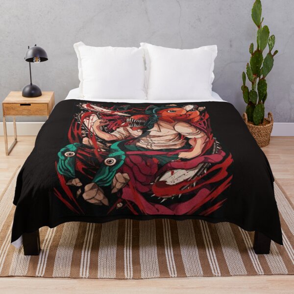 Chainsaw Man Throw Blanket RB0908 product Offical chainsaw man Merch