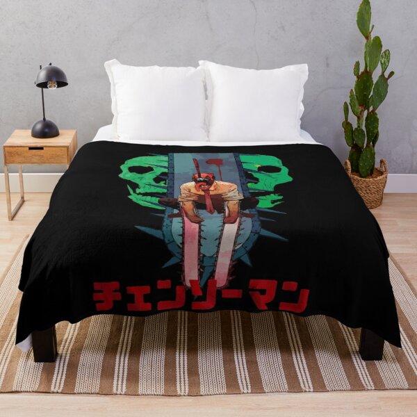 Chainsaw Man Official Throw Blanket RB0908 product Offical chainsaw man Merch