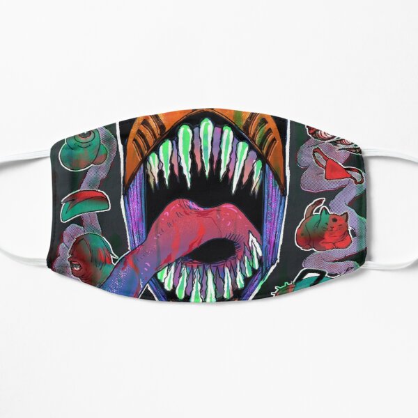 Chainsaw man Flat Mask RB0908 product Offical chainsaw man Merch